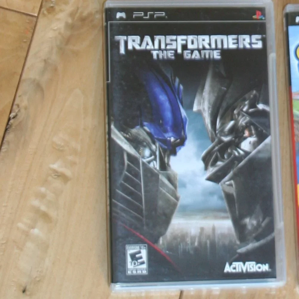 PSP Game Portable Playstation - Transformers The Gate